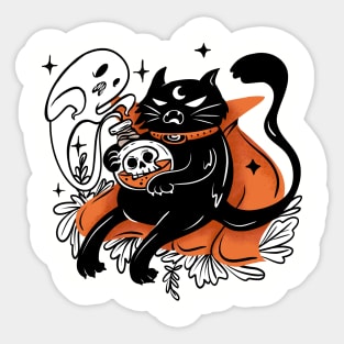 Magic cat Sticker